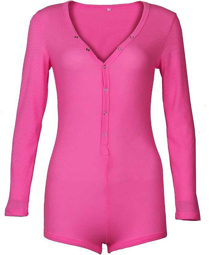 E-long Sleeves-hot Pink