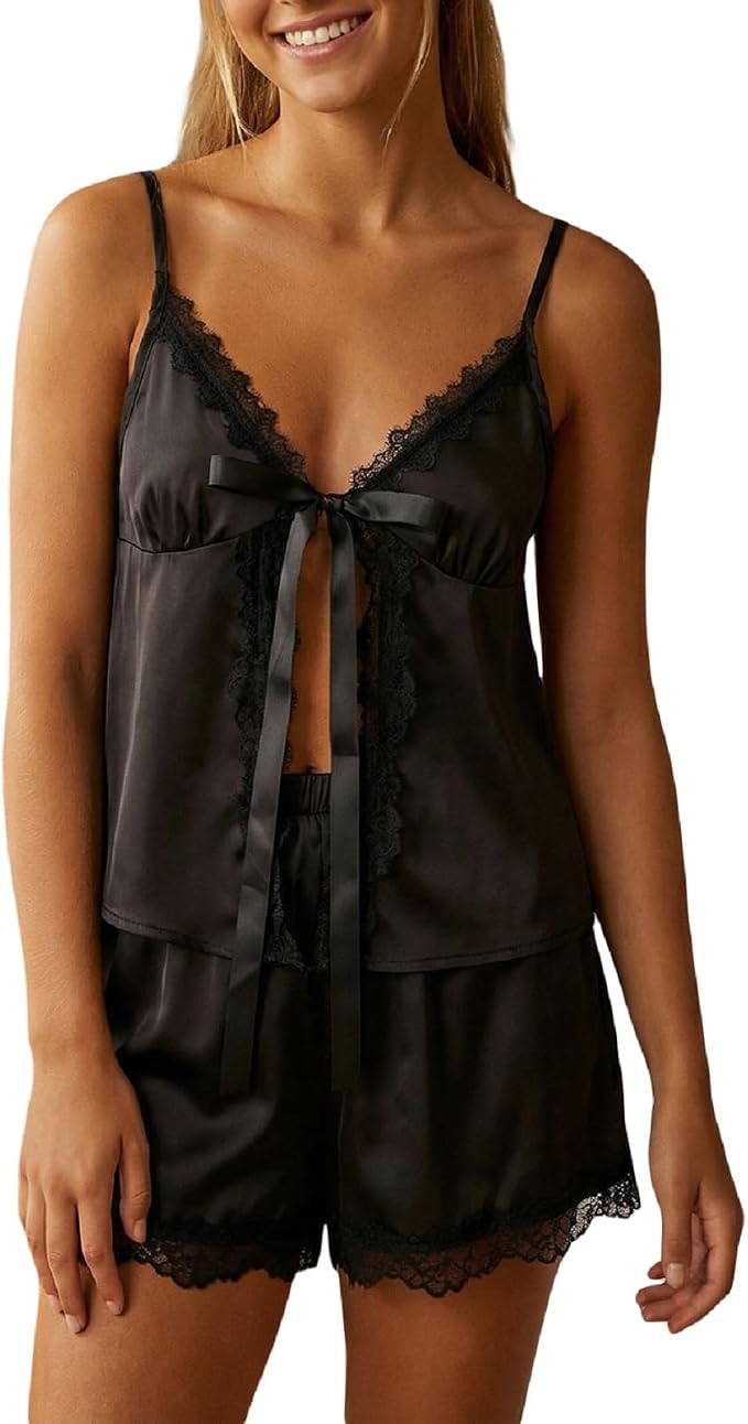 Open Front Black