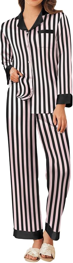 Black Pink Stripes