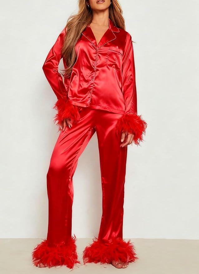 Silky Satin Red