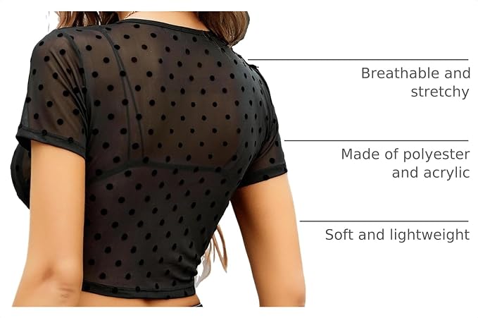 Dot Polka Black