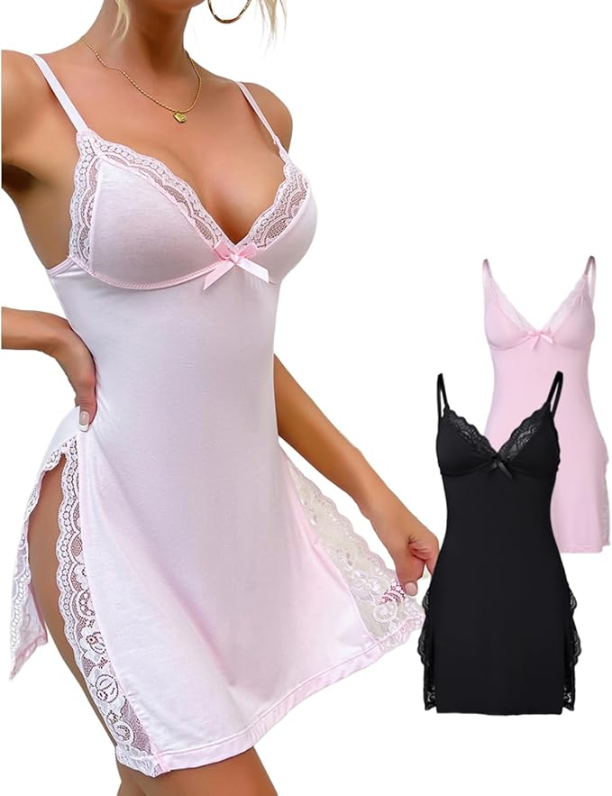 2-pack Pink+black