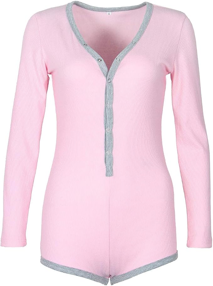 B-long Sleeve-pink&gray