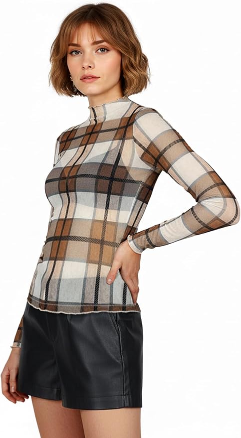 Khaki Grid