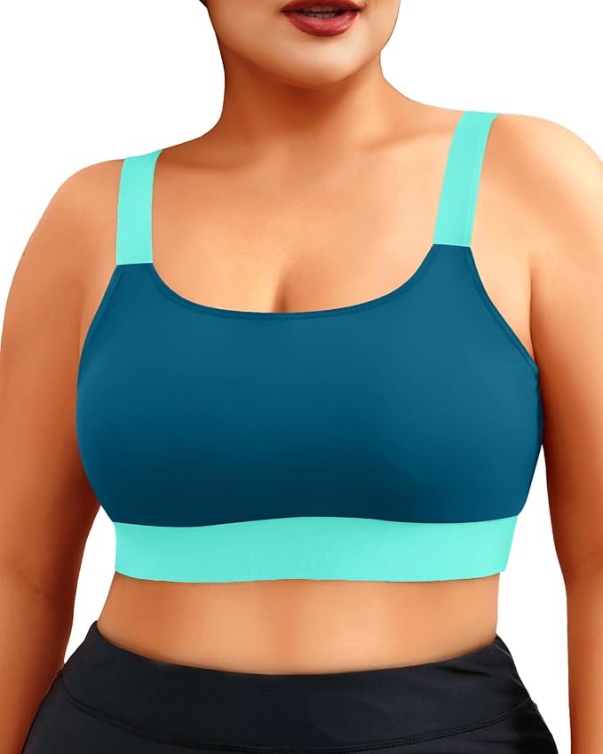 Teal and Green