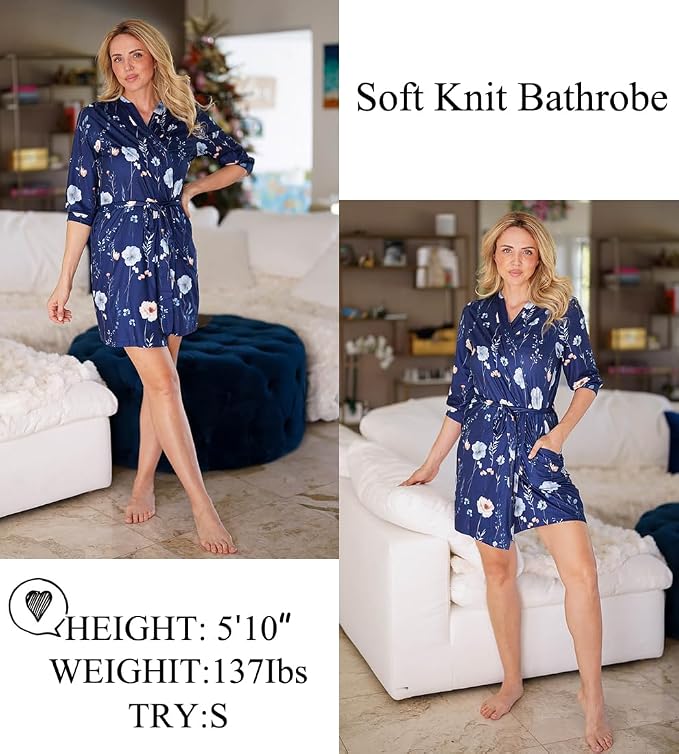 Navy Floral