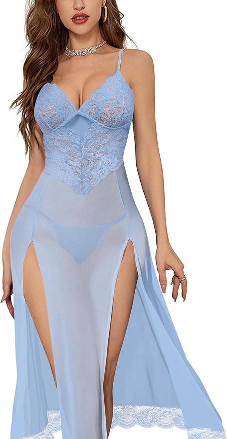 Long Light Blue