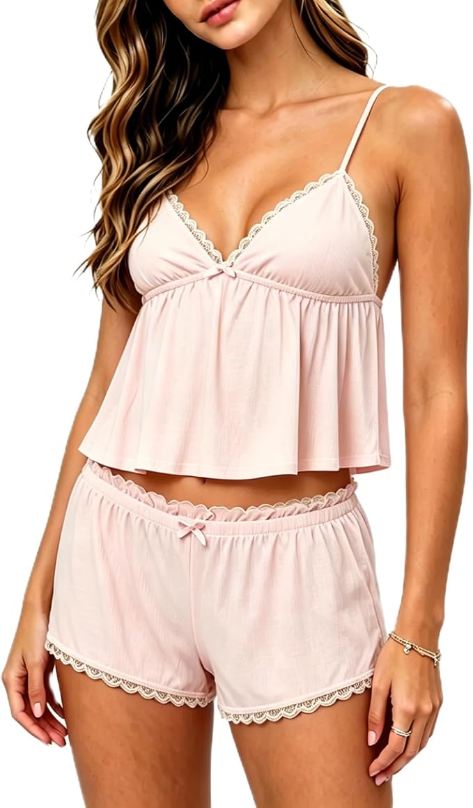 Lace Pastel Pink
