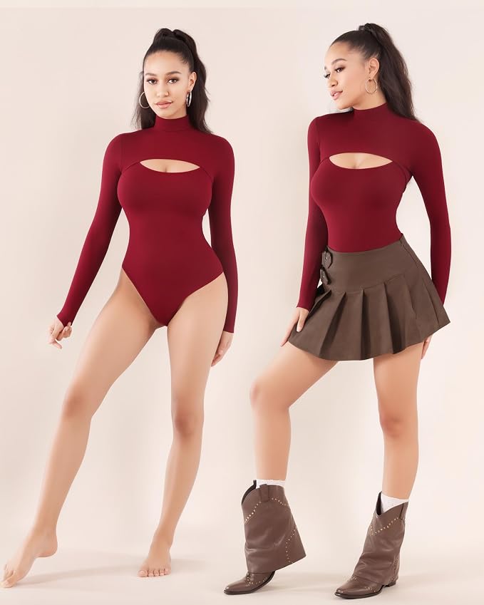 05 Burgundy Long Sleeve