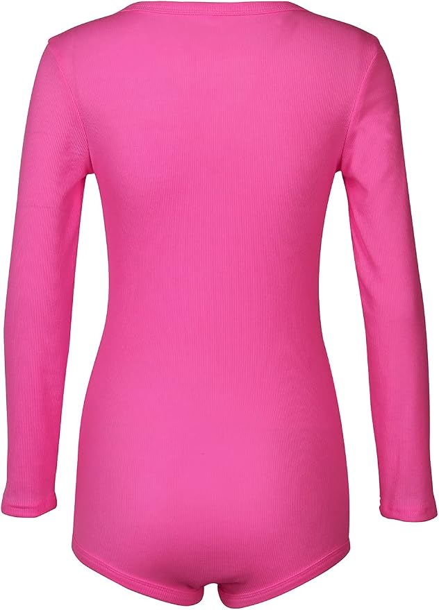 E-long Sleeves-hot Pink
