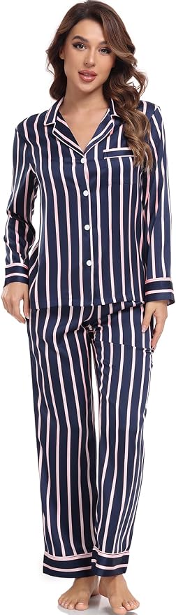 Navy/Pink, Stripe
