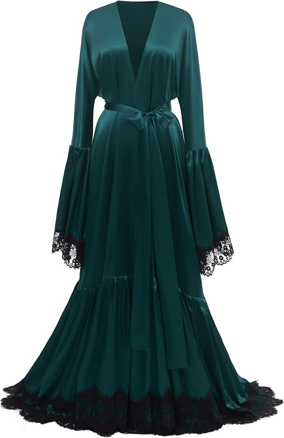 Teal-black Lace