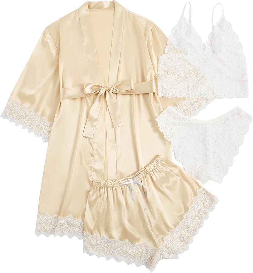 Plain Champagne Satin