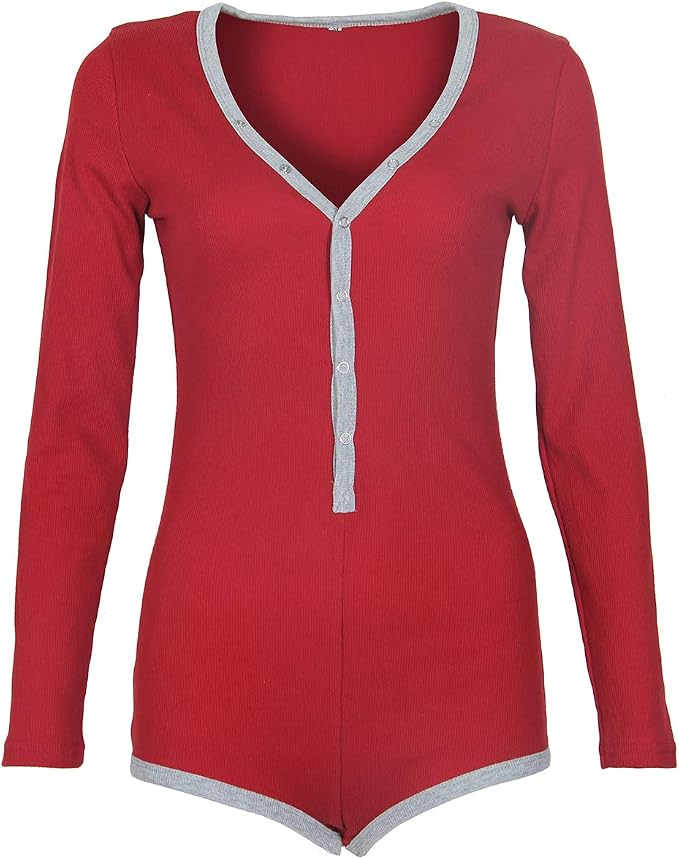 B-long Sleeve-wine&gray