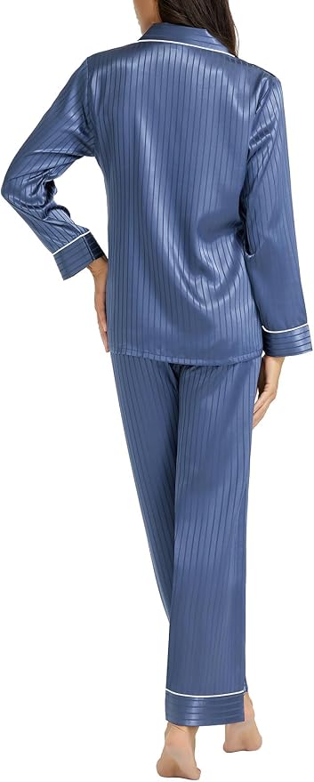 Blue Small Striped