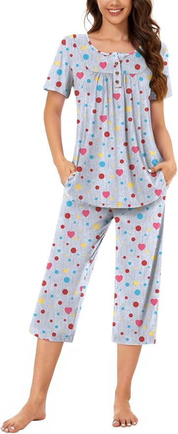Colorful Polka Dot-grey