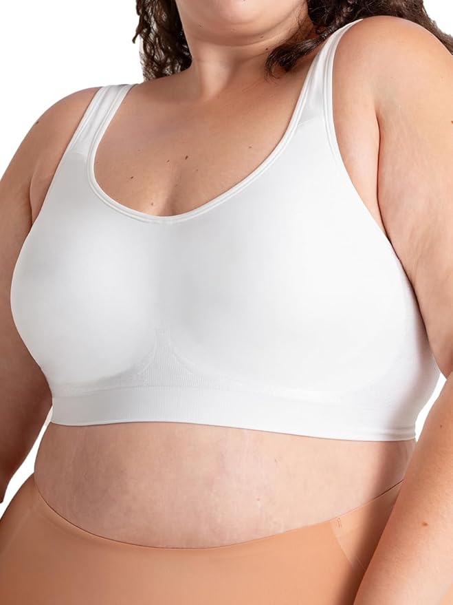 White, Adjustable Straps