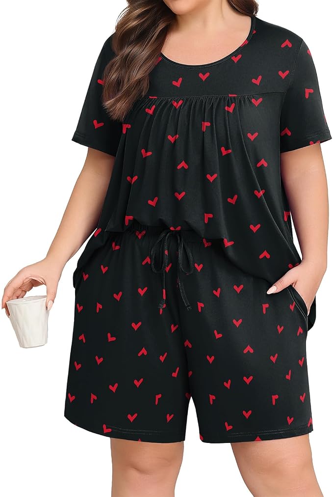Black Red Heart