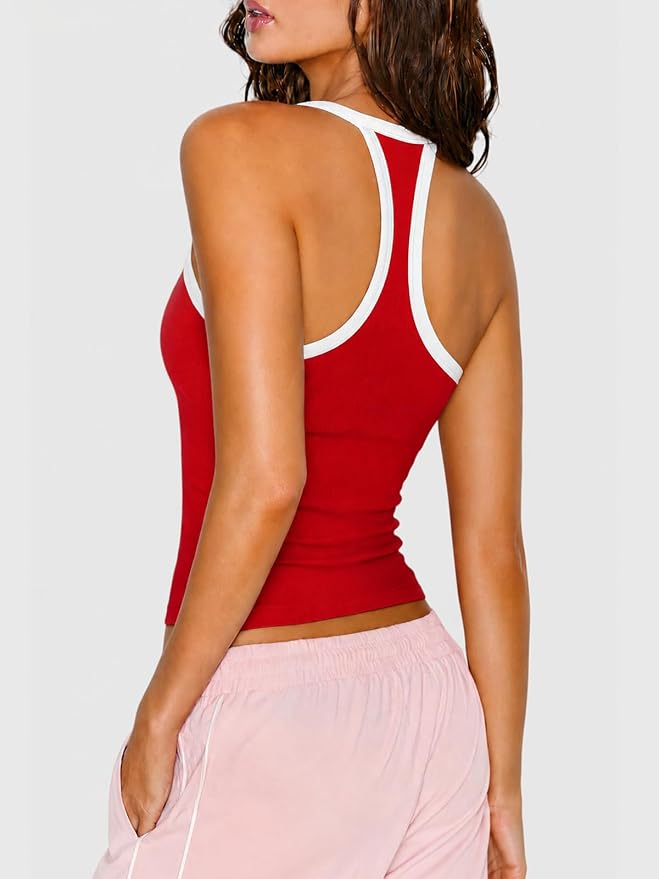 Red With White