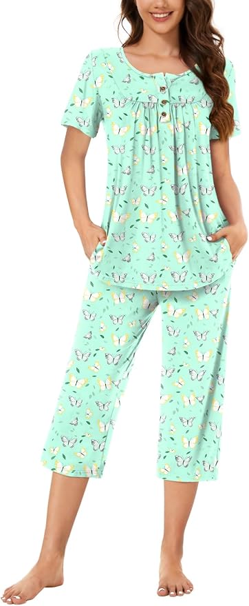 Colorful Butterfly-green