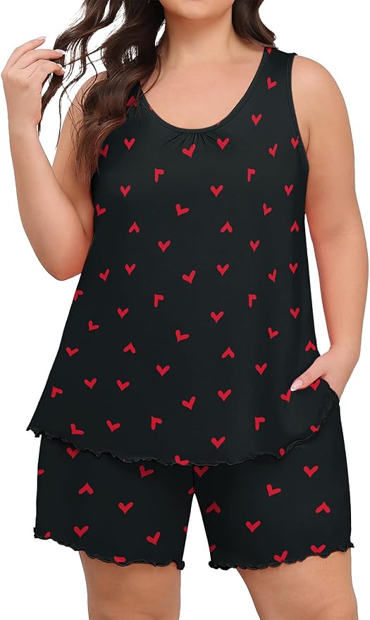 Black Red Heart