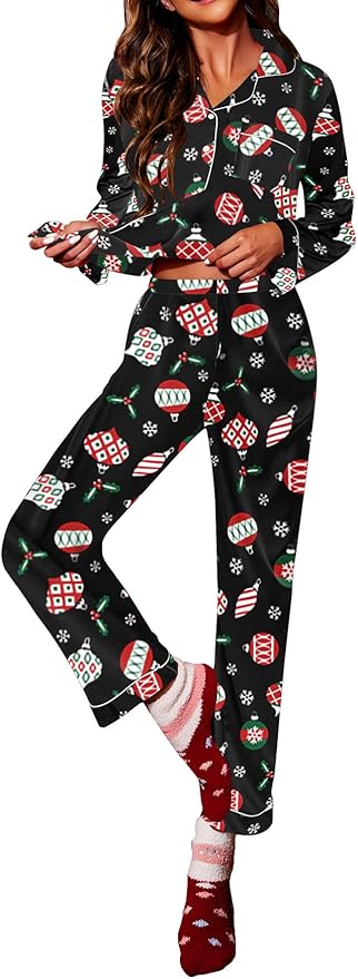 Christmas Black Print