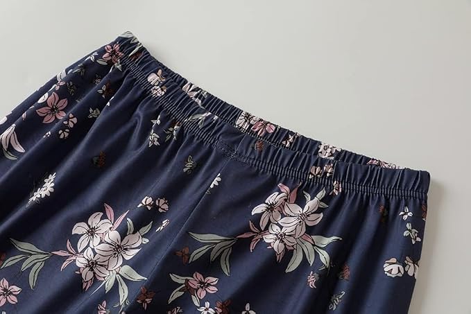 Navy Blue Floral