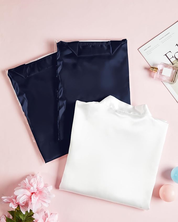 White, Navy Blue