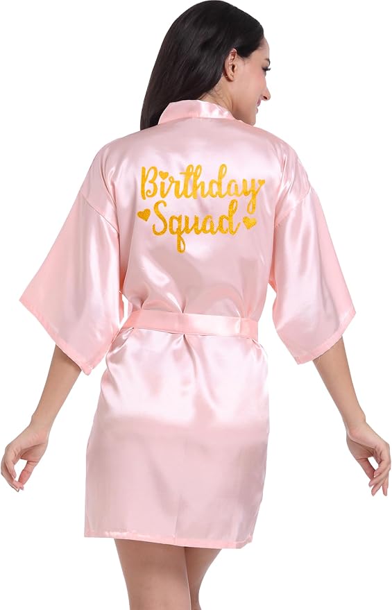 Birthday Squad Light Pink