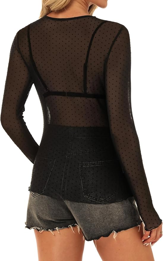 Black Polka Dot