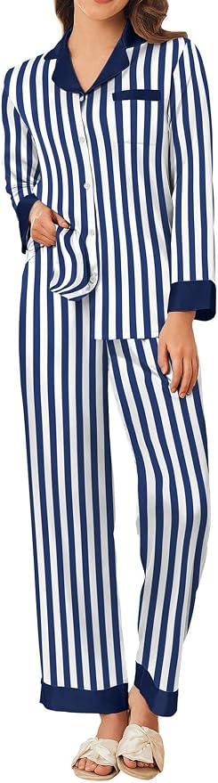 Navy Blue Stripes