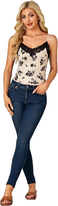 Black Floral Print