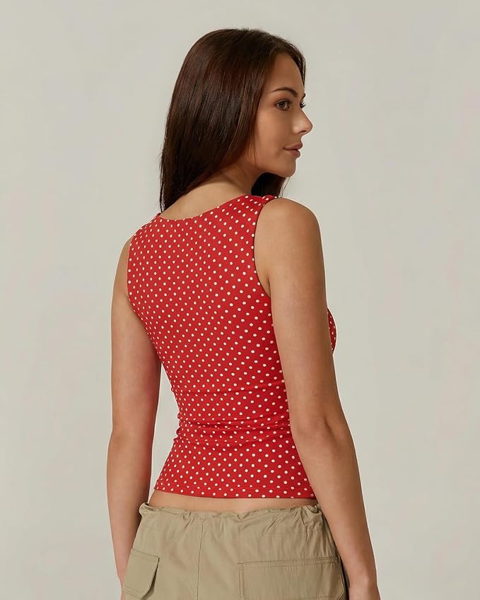 Red Polk Dots