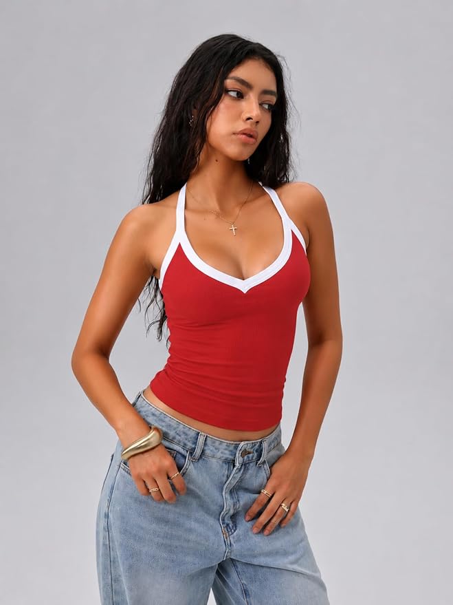 Red With White