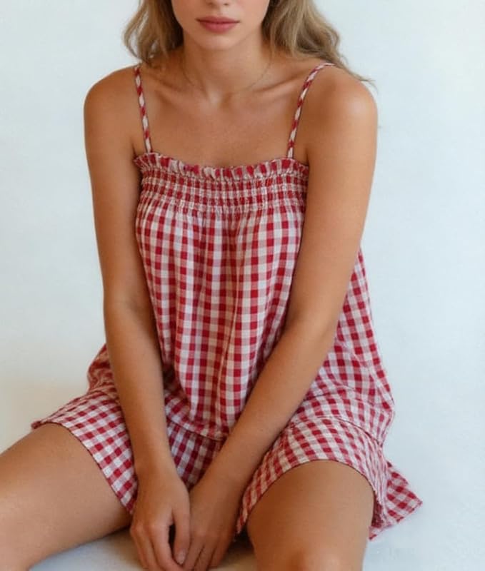 Plaid Red
