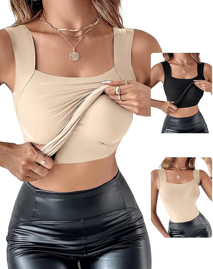 Black+nude 2pcs