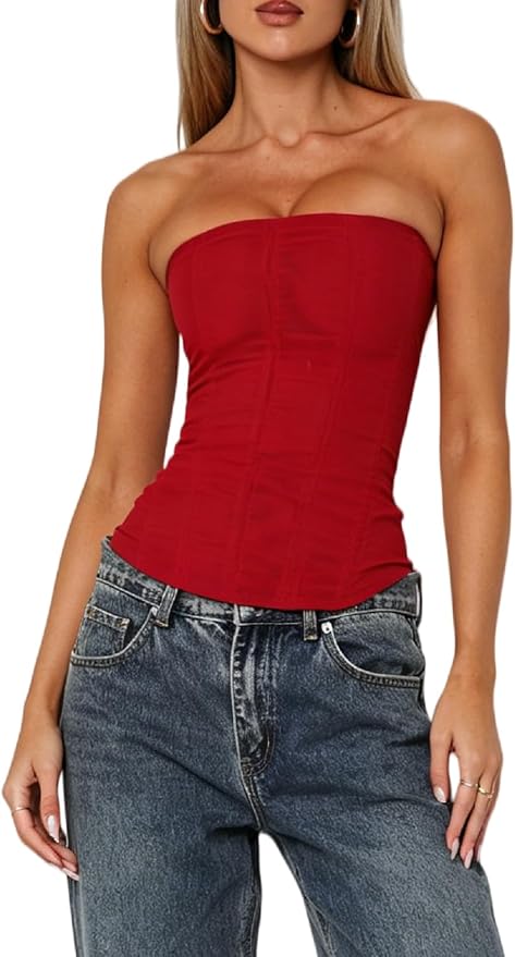 Backless Red