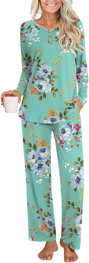 Mint Green Foral