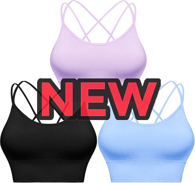 3 Pack-black+lavender+light Blue