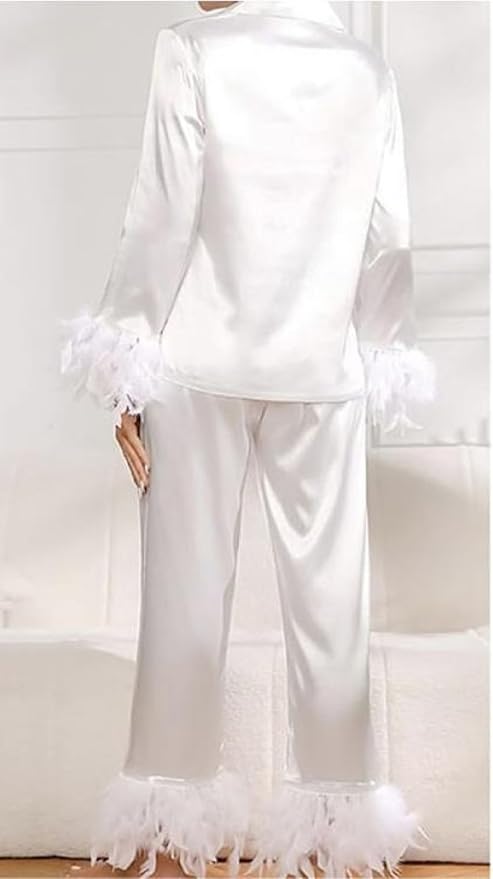 Silky Satin White