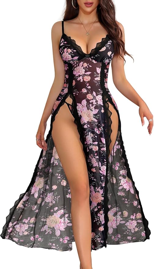 Flower Black Pink