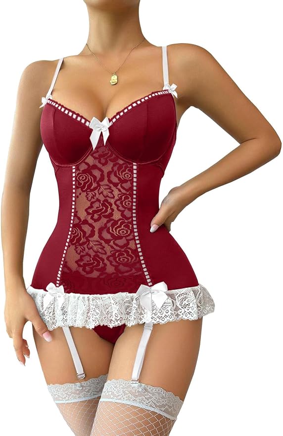 Burgundy White