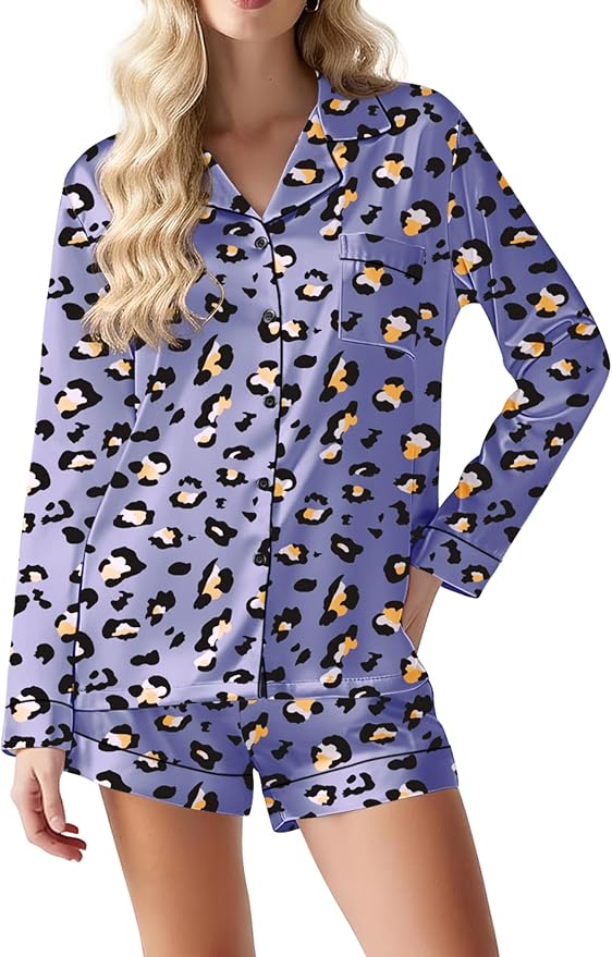 Purple Leopard Print