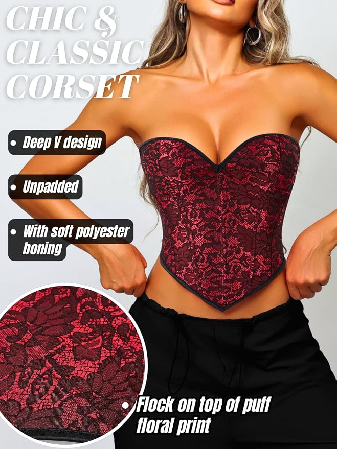 Red Lace Flower