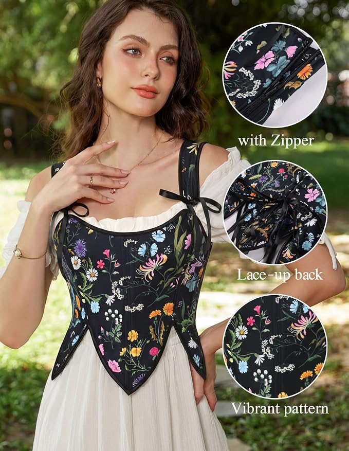 Black Floral