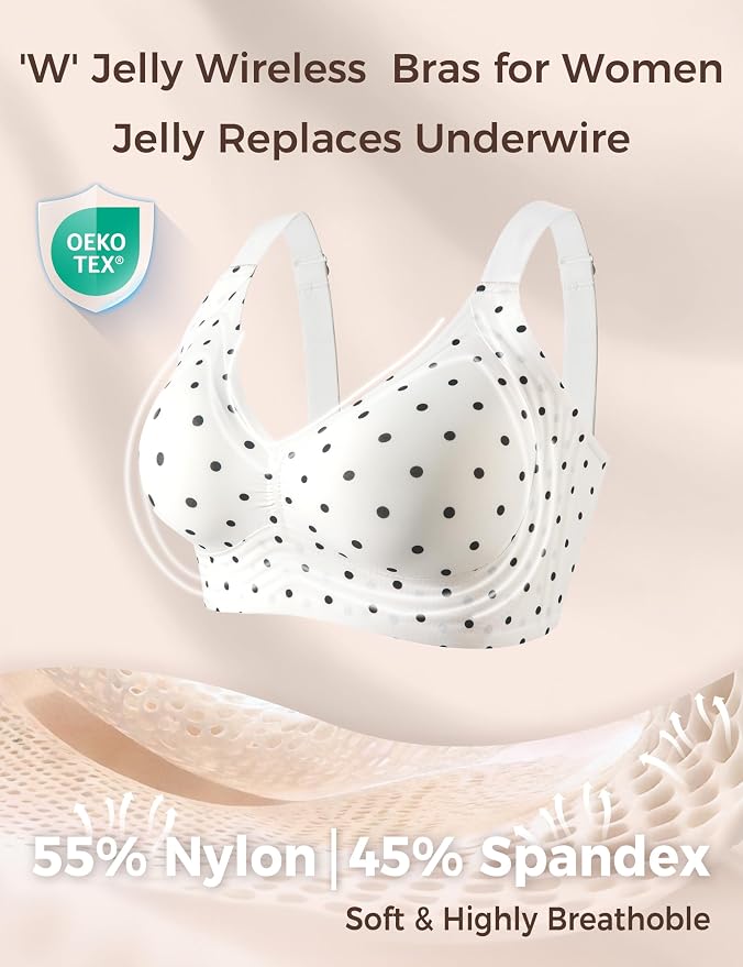 White Polka Dot