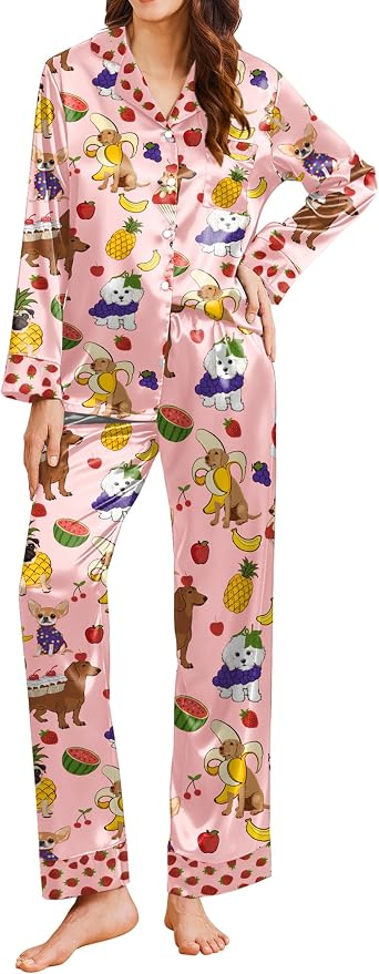 Pink Fruit Puppy-pineapple、grape and Banana
