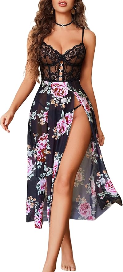 Black Floral
