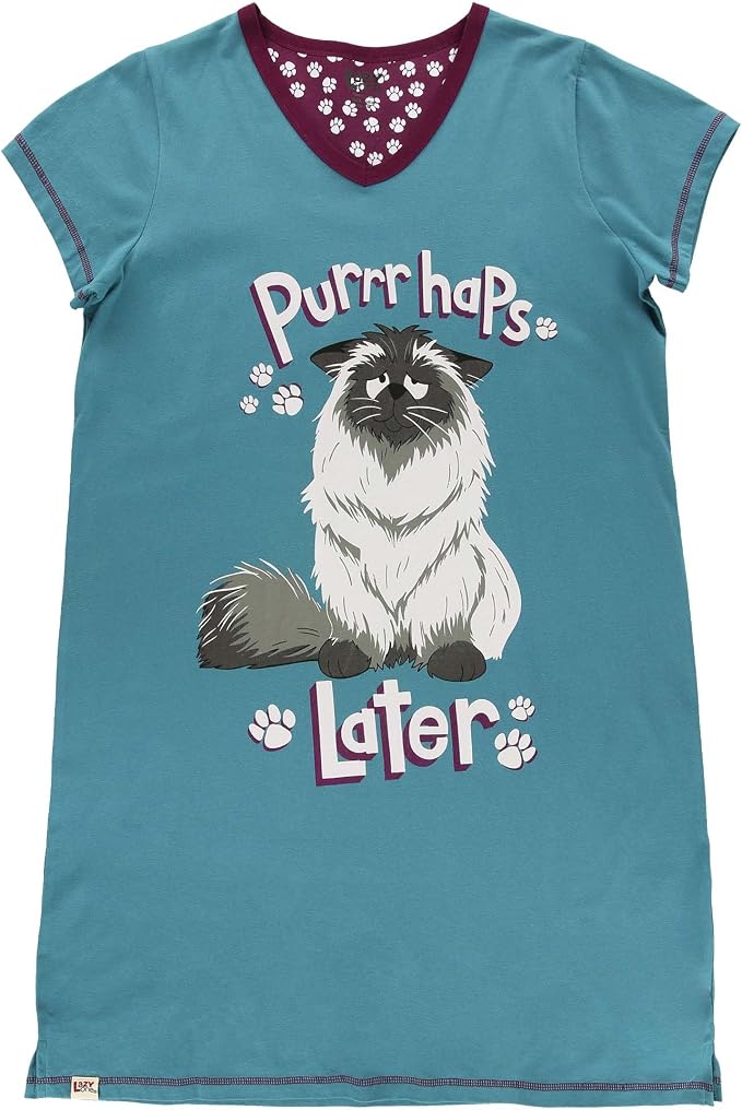 Purrrhaps Later Nightshirt