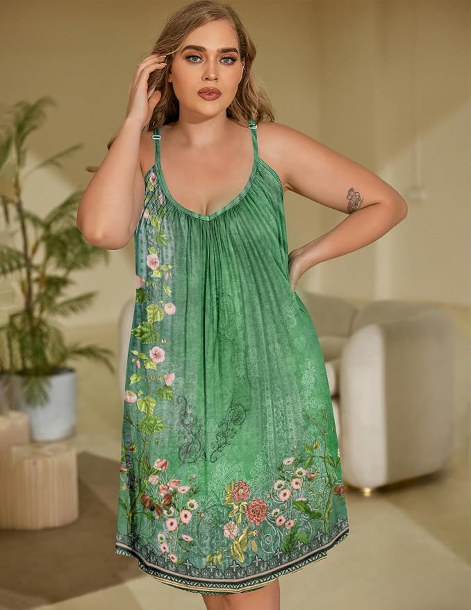 Green Floral
